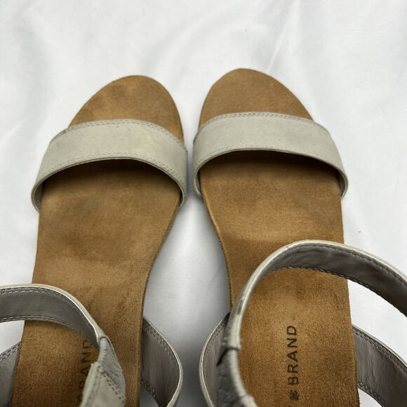 Lucky Brand Women's Lot KANOA & KARSTAN Ankle Strap Wedge Heel Sandals EUR 39 - Picture 9 of 13